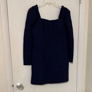 Lilly Pulitzer Elegant Navy Blue Women’s Dress with shorts underneath